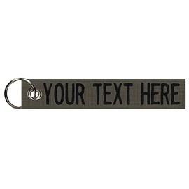 Custom Name Tape Material Grommeted Crate/Luggage Tags Available in 2 Sizes, Over 50 Fabrics to Choose from!