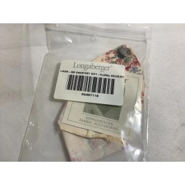 Longaberger Small Sweetest Gift Basket Fabric Liner Floral Bouquet #20397118 NEW