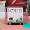 Time Piece Calendar 2025, Christmas 3D Memo Pad Art Calendar