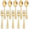 E-far Toddler Forks and Spoons Set, 10-Piece Stainless Steel Toddler