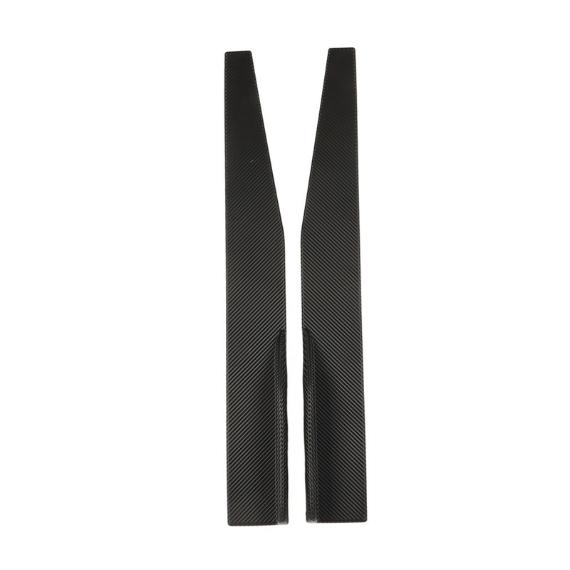 2PCs Side Skirt Winglet Carbon Fiber Style Universal Car Side