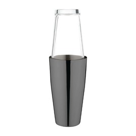 Olympia Gunmetal Barware Boston Shaker 700Ml Kitchen Restaurant Catering Drinks