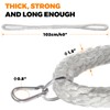 DASKING Tricep Rope Pull Down Attachment, Soft Ergonomic Triceps Rope