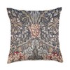 Artgalla Honeysuckle William Morris Art Nouveau Pattern Throw Pillow, 18x18,