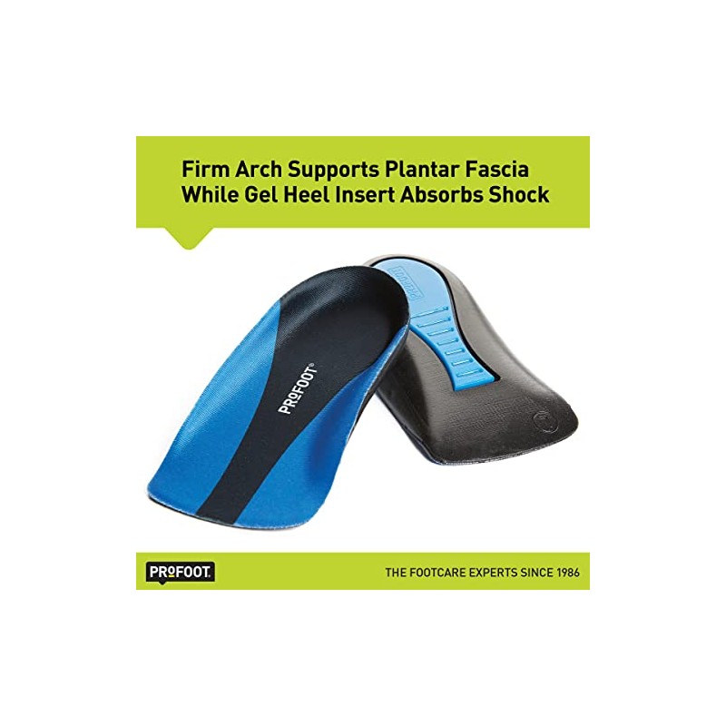 Fascitis Plantar de ortopedia Profoot, 8-13 para hombres, 1 par