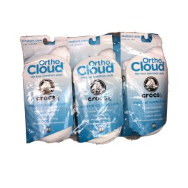 Crocs 6 pairs Croc socks, Medium Crew, size men's 5-8 / women's 6.5-9.5