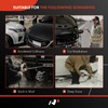 A-Premium Pair (2) Front Tow Hooks Heavy Duty D-Ring with