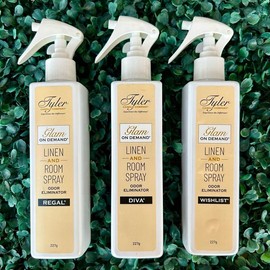 Glam on Demand Linen and Room Spray - Tyler Candle Company     Diva, High Maintenance, Regal, Wishlist - Size: Purse - 34g, Fragrance: Diva
