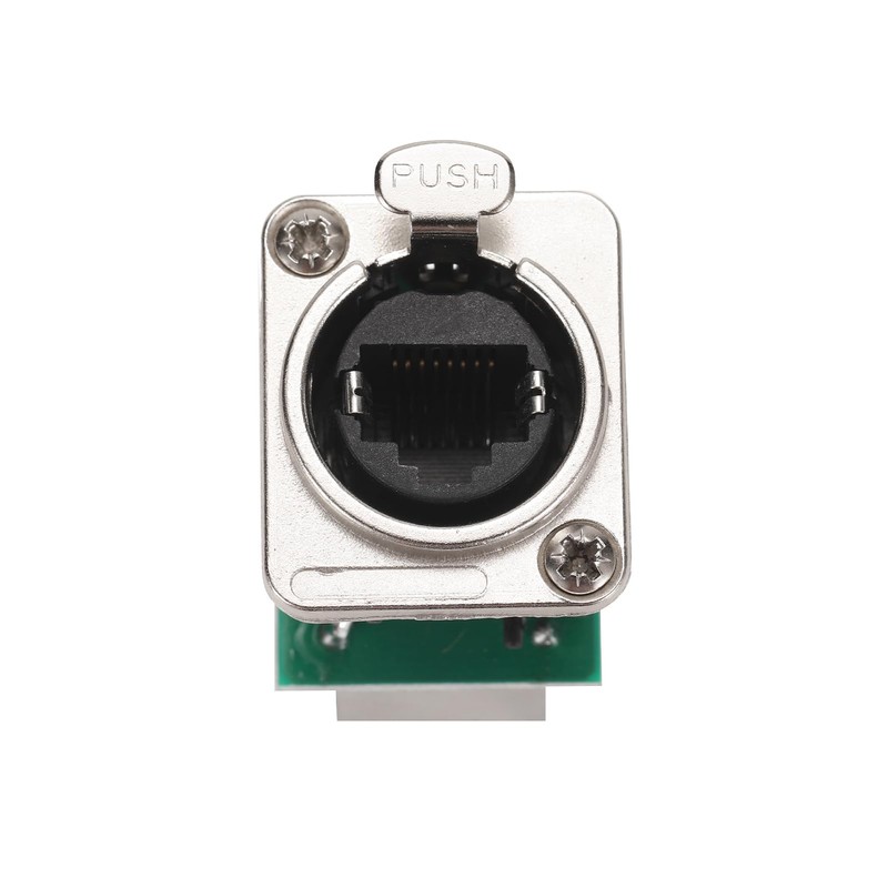 ANMBEST 6PCS NE8FDP-B Ethercon RJ45 Chassis Socket, Pass/Feed Through D