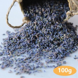 Lavender Dried for Scented Pillows, Scented Sachets Lavender Dried, Scented Lavender Flowers Dried, Natural Lavender Bags, Lavender Blossoms 100 g, Lavender Bags for Sleeping and Relaxing