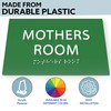 ADA CENTRAL SIGNS - 6" X4" Mothers Room Sign -
