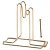 Operitacx Brass Plated Raffle Ticket Dispenser: Drum Ticket Holder Organiser