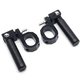 MZS Motorcycle Foot Pegs, Passenger Footrest Rear Folding Footrest Rest Accessories CNC Black Compatible with CT125 Trail 125 Hunter Cub 2021-2024