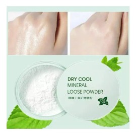 2 Polvo Mineral Cuidado Facial Translúcido Maquillaje Fijado