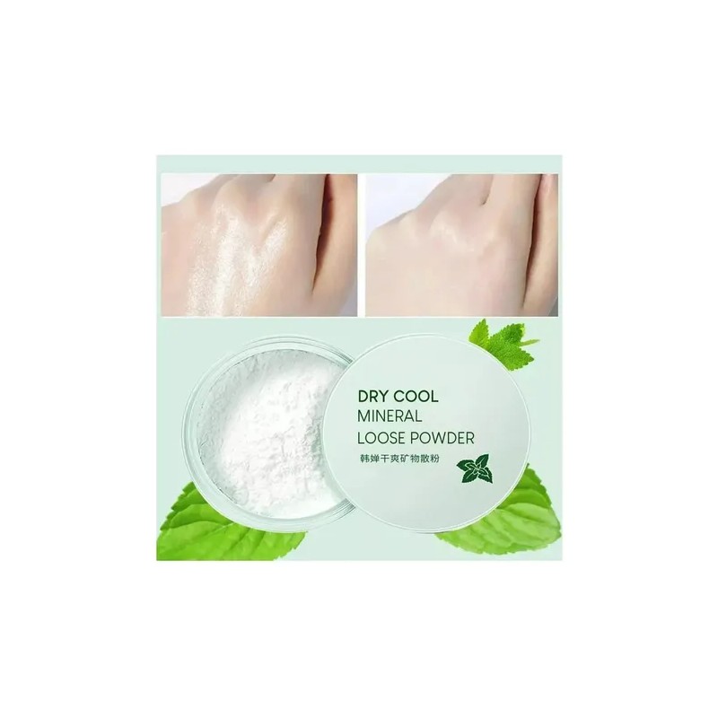 2 Polvo Mineral Cuidado Facial Translúcido Maquillaje Fijado