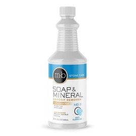 MB Stone Care Bath & Shower Kit | MB-3 Soap & Mineral Deposit Remover, MB-5 Stone Multi Surface Spray & MB-9 | Ready to Use Bundle for Cleaning (1Quart / 32FL OZ)