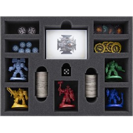 Feldherr Foam Set Compatible with Space Marine Adventures: Attack of the Orcs Board Game Box