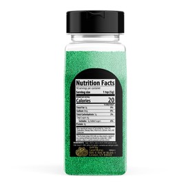 GranAroma Green Nonpareils, 1 lb, Decorative Sprinkles, Cakes & Cookies, Bakery Staple