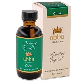 ABBA Oil Cedar 2oz Bottle ANOINTING Oil in Gift Box - ABBA Jerusalem