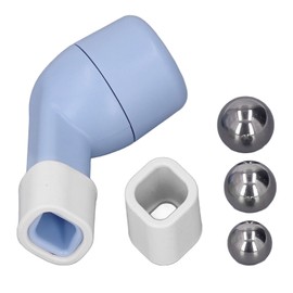 Breathing Trainer Tool Increase Lung Capacity 3 Sizes Balls Handheld Breathing Exerciser Sky Blue