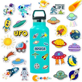 Pack of 50 sticker set, planet stickers, children's stickers for adults, teenagers