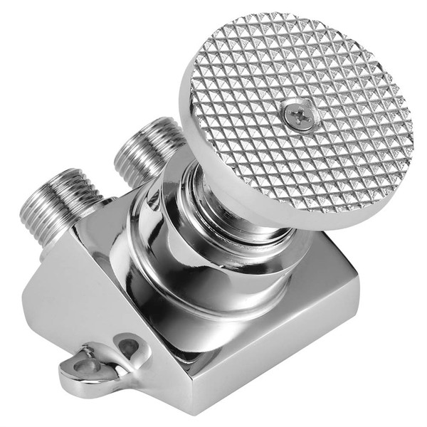 Hyuduo Floor Mount Pedal Valve, Copper Floor Foot Pedal Control
