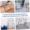 OSALADI 4pcs Non-Slip Ladder Feet Covers Durable Ladder Leg Pads