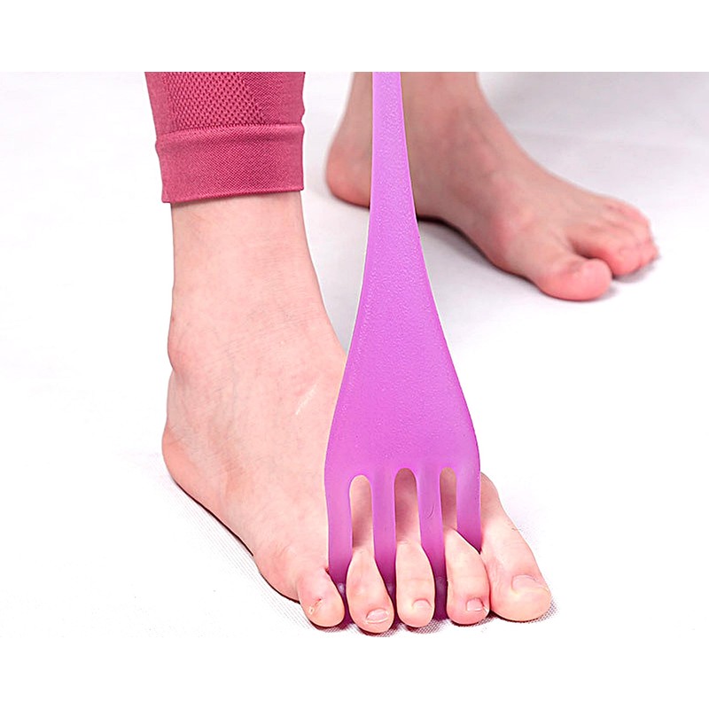 TradeWind トレーニングチューブ 足裏ストレッチ 足指 足裏アーチエクササイズ 足裏トレーニング 2本セット(紫)