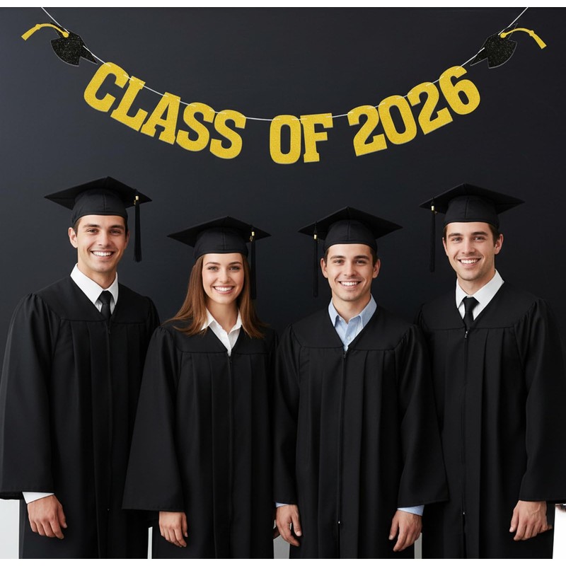Class of 2026 Banner - 2026 Graduation Decorations, 2026 Senior