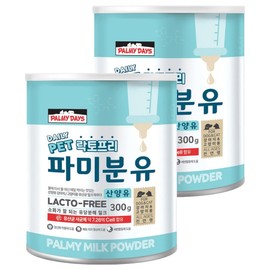 Farmidase Dog Cat Farmy Powdered Milk, Goat, 300g, 2 Pieces / 파미데이즈 강아지 고양이 파미분유, 산양, 300g, 2개