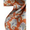 Prettystern 100% Silk Neckerchief Women Men Paisley Silk Scarf Summer