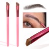 2PCS Multi-function Eyebrow Brush Make Hair Like Strokes at All,