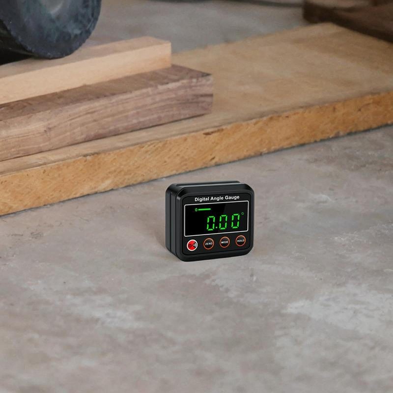 Fenteer Digital Angle Gauge Level Angle Finders Portable Universal Inclinometer