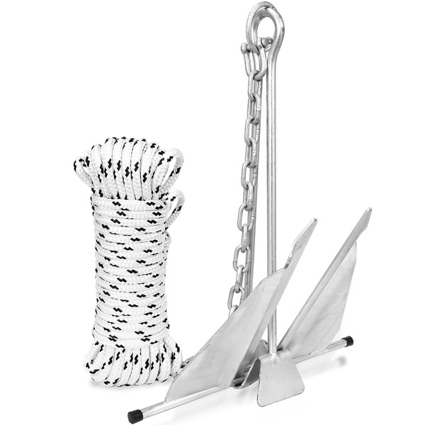 MARINE SYSTEM Fluke Anchor Kit Includes Anchor Chain and Boat