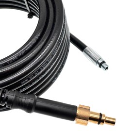 20 Metre Pipe Cleaning Hose for Pressure Washers - Easily Remove Blockages - Suitable for Almost All M&M Smartek Pressure Washers (for Lavor Duro Ferrex Parkside)
