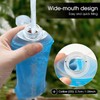 GYGYL Soft Flask, TPU Collapsible Soft Water Bottle for Hydration