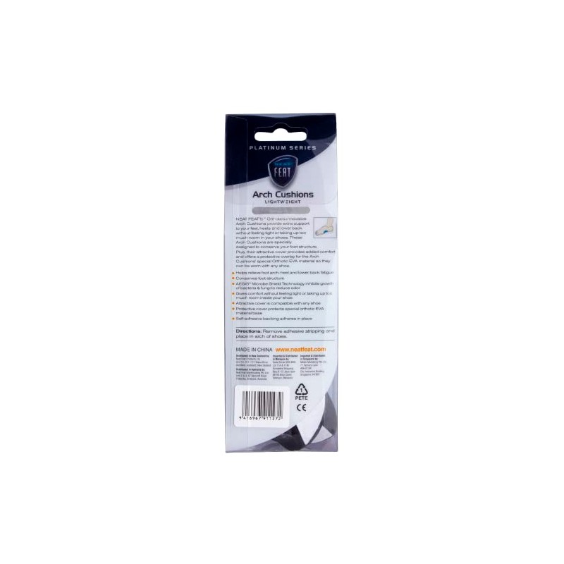 NEAT FEAT ARCH CUSHION LARGE. UK FEMALE 7-8. UK MALE