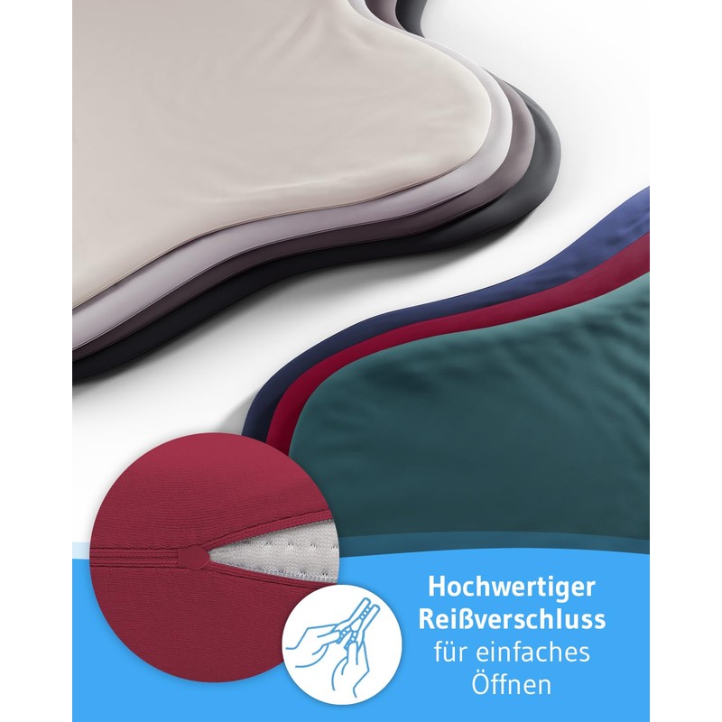 Cushion Cover Raspberry Red Double Pack, Perfect for Acamar Side