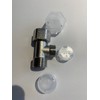 T.O.P. Brass 7/8 T adaptor Connector Bidet,Toilet 7/8 (15/16)top -