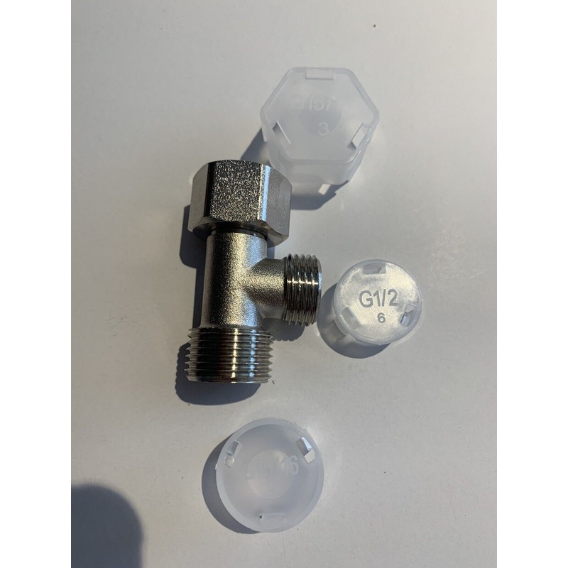 T.O.P. Brass 7/8 T adaptor Connector Bidet,Toilet 7/8 (15/16)top -