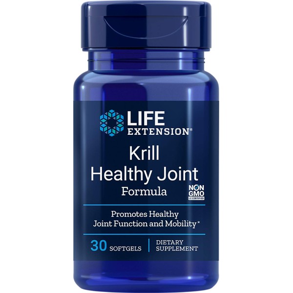 Life Extension Krill Healthy Joint Formula, 30 Softgels