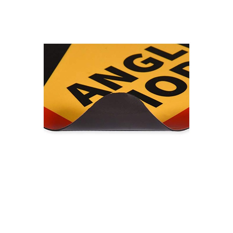 Angles Morts sign for France, sticker or magnetic, with truck