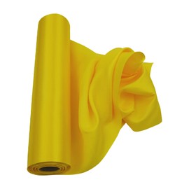 Trimming Shop Yellow Satin Fabric Roll | 29cmx20m | Luxury & Soft | Silky & Shiny | for Making Chair Sash Bow Wedding Bouquet Décor Apparel, Drapery, DIY Crafts
