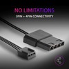 Mars Gaming MFDUO Kit 2 Fans FRGB Rainbow 360° Ultra