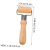 Ipetboom Wooden Rolling Pin Ergonomic Pastry Roller for Baking Smooth
