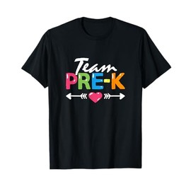 Team Pre-K PreSchool Teacher Student Back To School T-Shirt