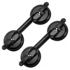 FCHO Glass Suction Cups Heavy Duty Aluminum Handle Glass Holder