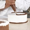3 punte per tubazioni per torte, 1 m, 2D, 2F,