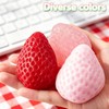 Big Strawberry Glow in The Dark Squishies, Sticky Fruit Squeeze,