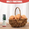 Egg Stamp with Date Display and Price, Ink Pad Included,